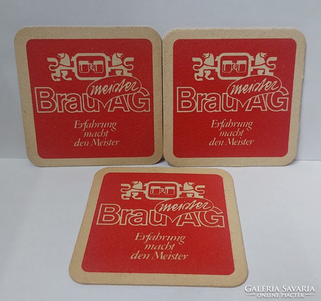 Brauag kaiser beer coaster