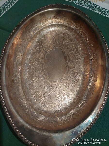 Antique silver-plated small bowl