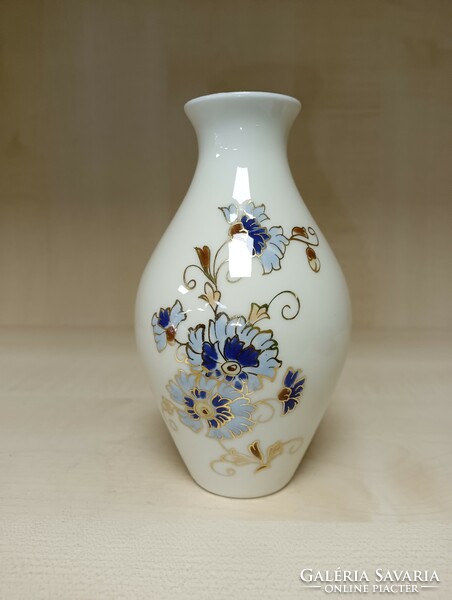 Zsolnay cornflower vase