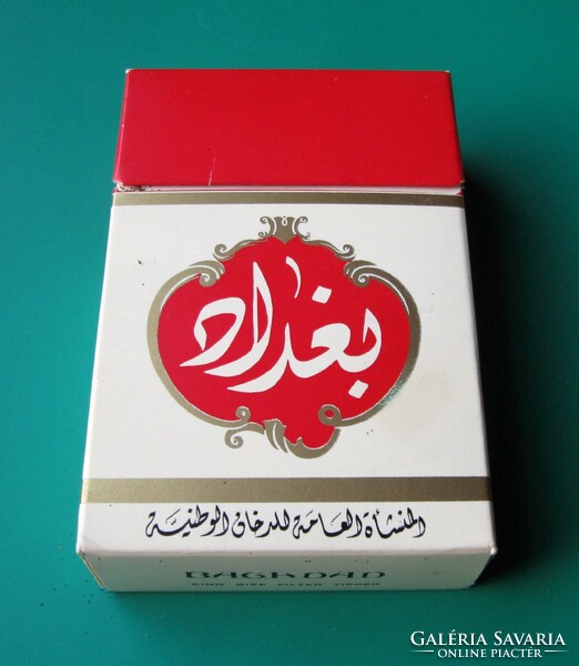 Retro – BAGHDAD cigaretta – king size – Bontott, hiányos állapotban