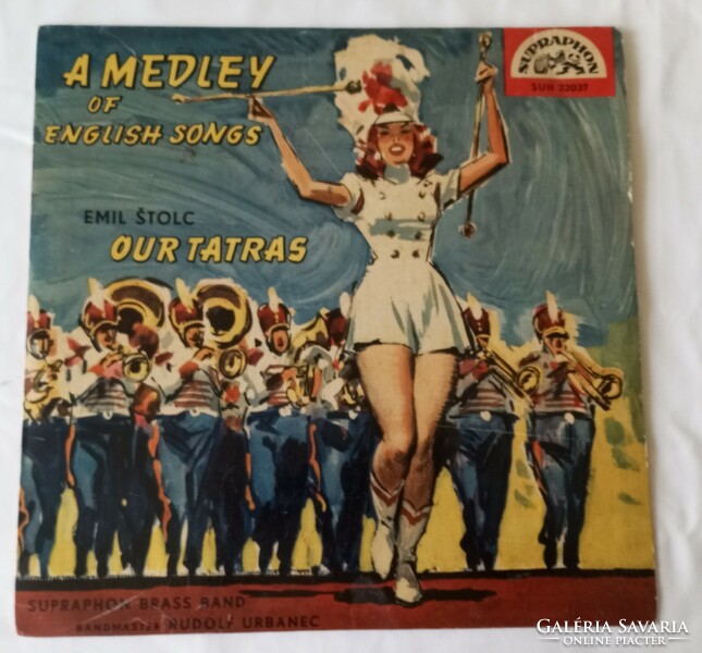 A medley of english songs/our tatra - Emil Štolc vinyl record for sale!