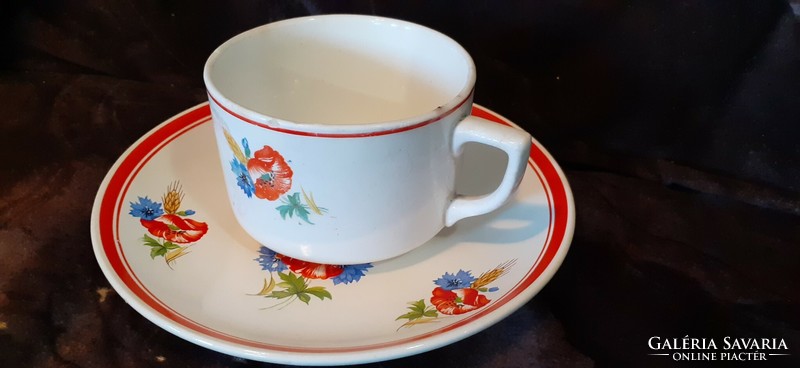 Kispest granite tea cup with coaster/3