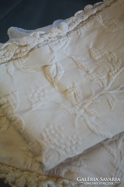 Zara home - white ruffled decorative cushion cover - new flawless