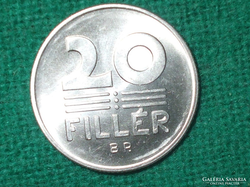 20 Filér 1976 ! It was not in circulation! Greenish!