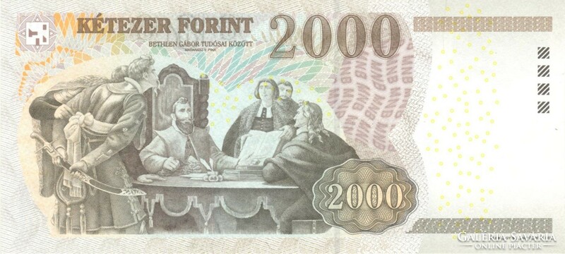 2000 forint 2007 "CB" UNC 1.