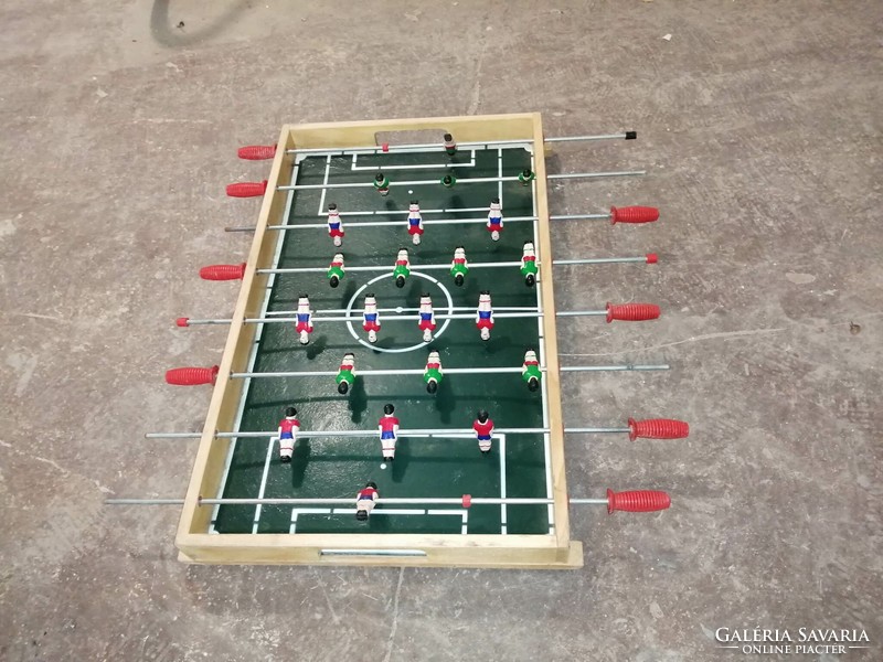 Retro 1970-s évek Asztali foci csocso játék 80 X 48 cm a képek szerint