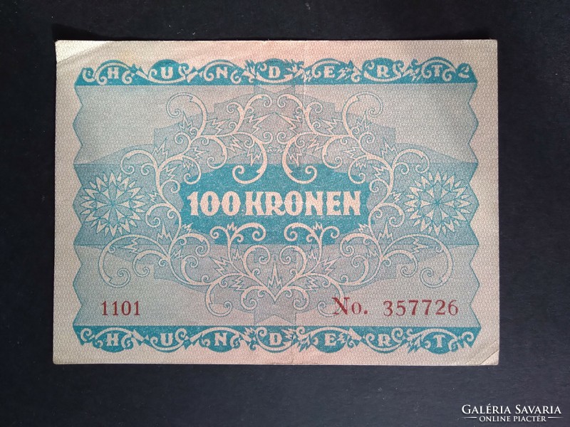 Ausztria-Magyarország 100 Korona 1922 XF