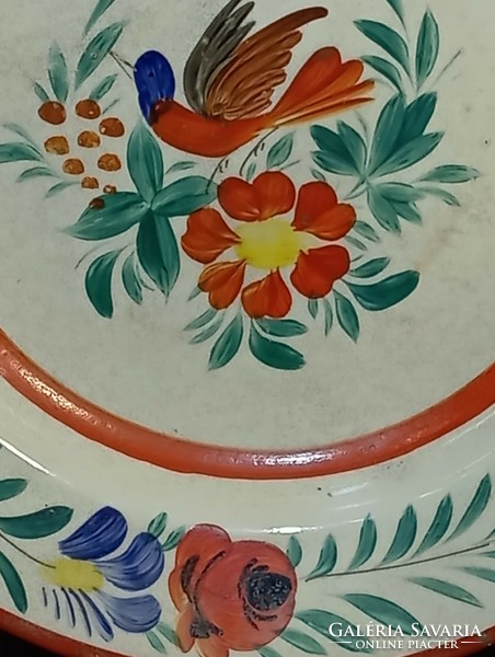 Hatalmas madaras fali tányér, Telkibánya