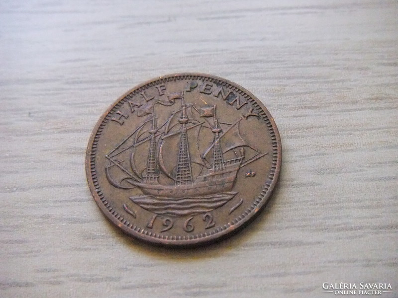 1/2 Penny 1962 England