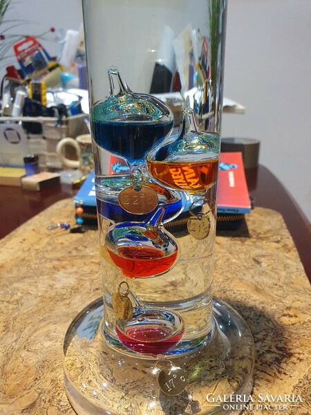 Huge (64cm!) Spectacular decorative tabletop Galileo thermometer at a third of the price