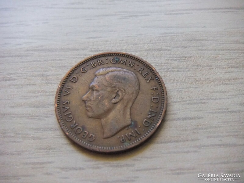 1/2  Penny   1943     Anglia