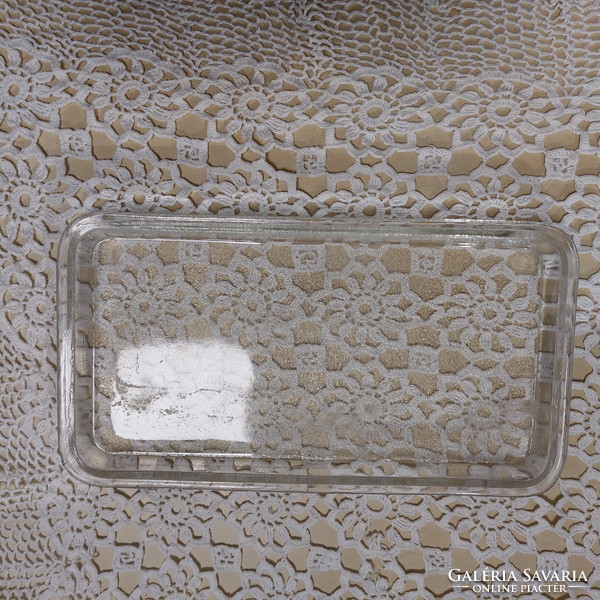 Glass tray, thick-walled glass tray, for sale