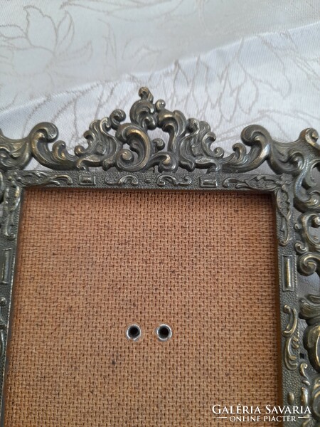 Italian bronze picture frame