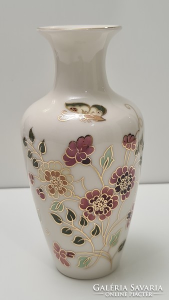 Zsolnay Pillangós  váza 16 cm