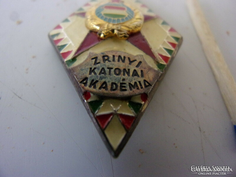 Zrinyi Military Academy badge