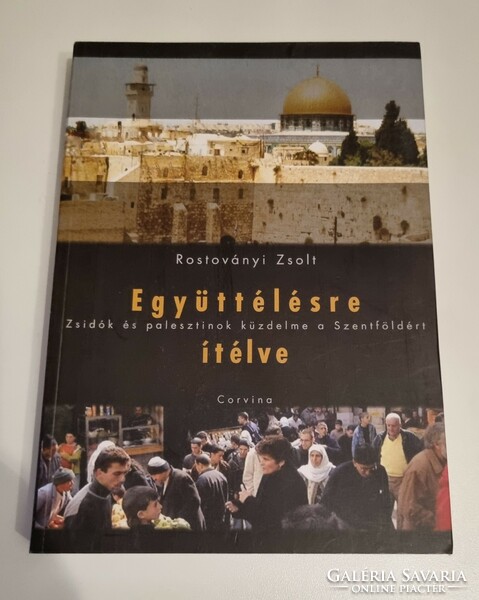 Rostoványi Zsolt: Együttélésre ítélve - Zsidók és palesztinok küzdelme a Szentföldért (Corvina 2006)