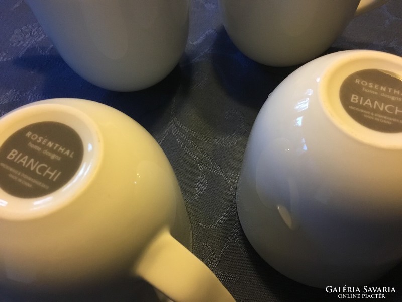 Rosenthal bianchi tea set, never used, 2 decis, white