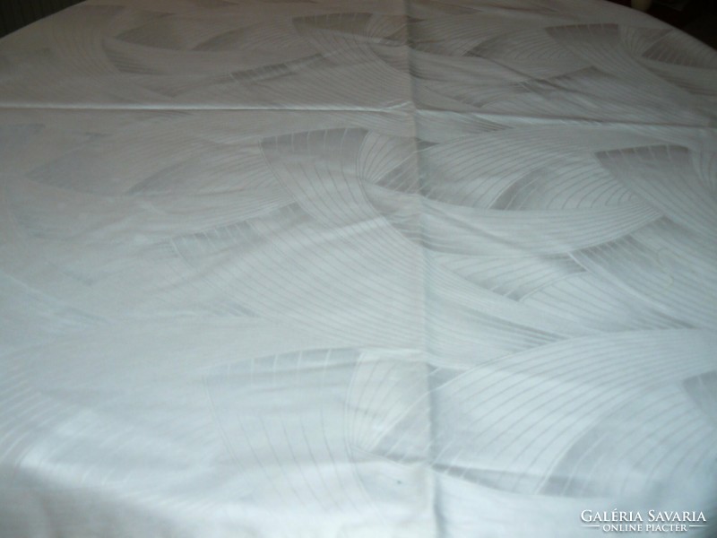 Beautiful white damask pillowcase