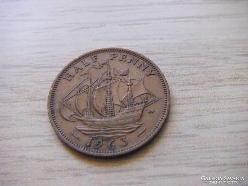 1/2 Penny 1963 England