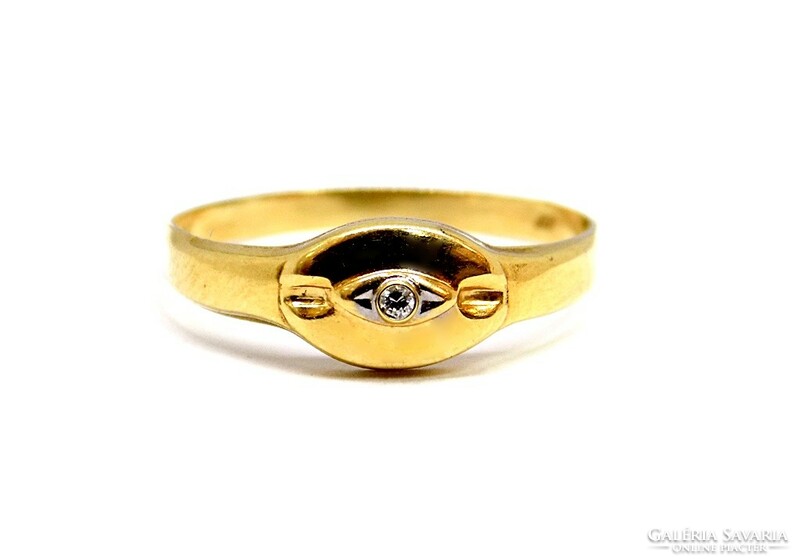 Köves arany gyűrű (ZAL-Au119980)