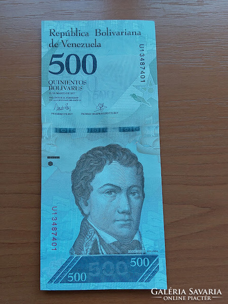 VENEZUELA 500 BOLIVARES 2017  401