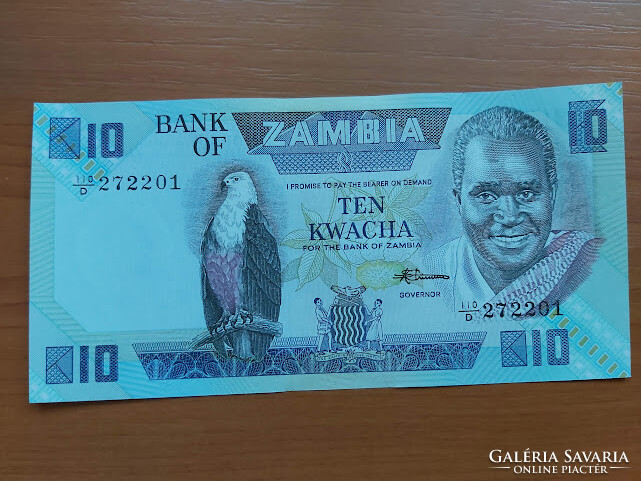 Zambia 10 kwacha 1986- 201