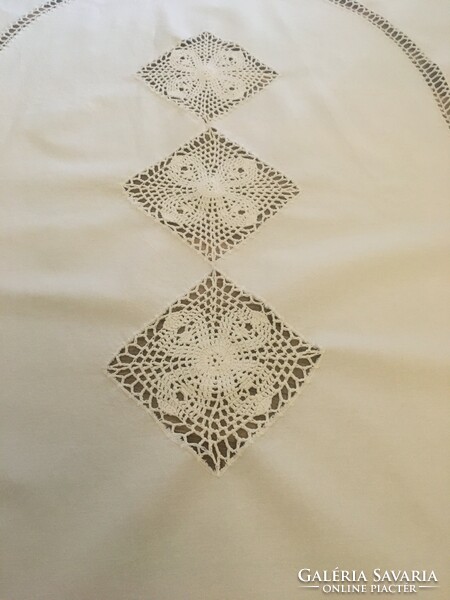 Handmade old tablecloth