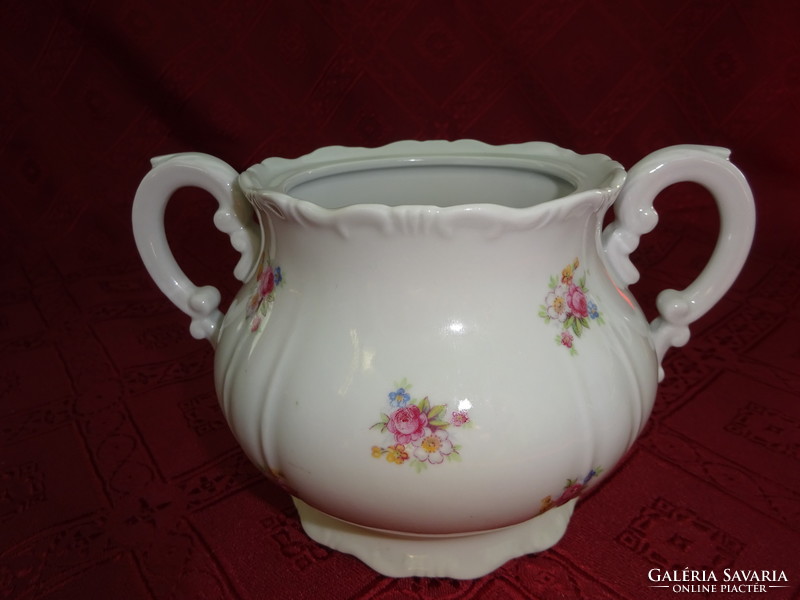 Zsolnay porcelain sugar bowl, antique, shield sealed, without lid. He has!