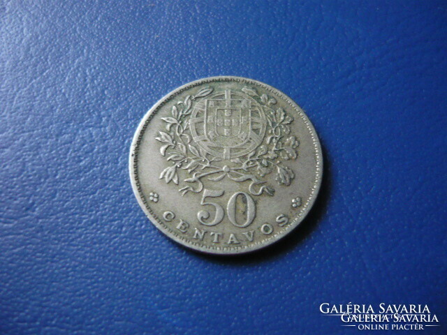 Portugal 50 centavos 1968 last year!