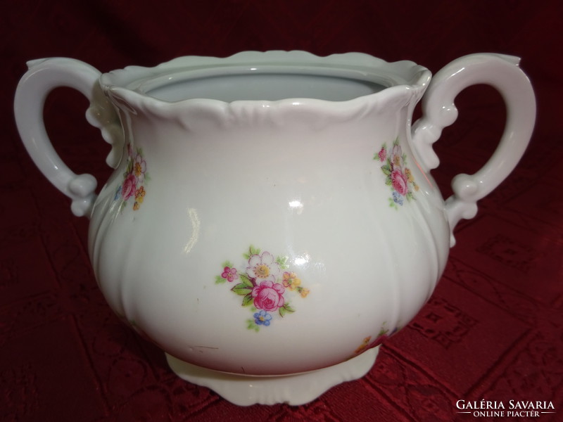 Zsolnay porcelain sugar bowl, antique, shield sealed, without lid. He has!