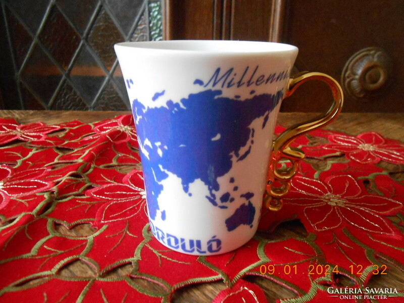 Hollóházi mug, millennium millennium