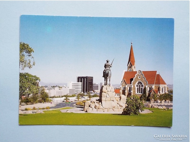 Képeslap (11) - Namíbia - Windhoek - Krisztus-templom 1980-as évek