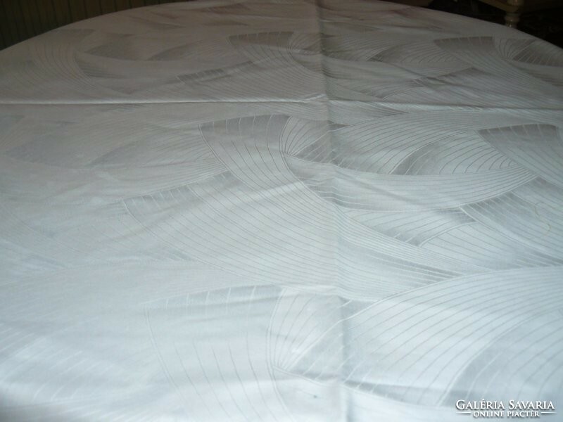 Beautiful white damask pillowcase