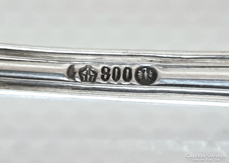 Szecessziós ezüst (800) teaszűrő Bruckmann&Söhne
