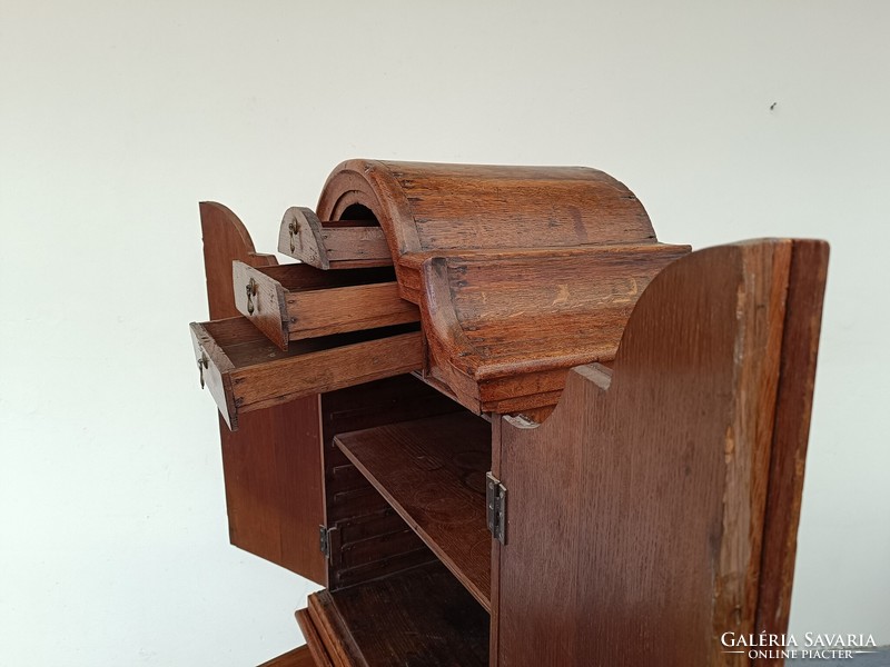 Antik barokk bútor kabinetszekrény póklábas kabinet szekrény starožitný nábytok 8380