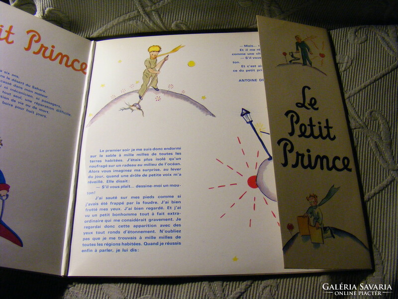 Antoine De Saint-Exupéry - Le Petit Prince  - Hanglemez  francia nyelven - Gérard Philipe