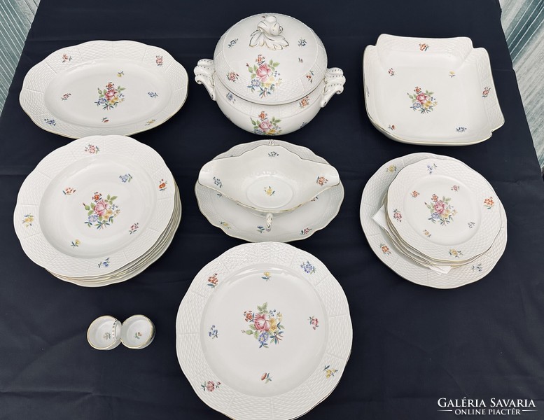 Herend hbc pattern, dinner set for 6 people. 25 pcs