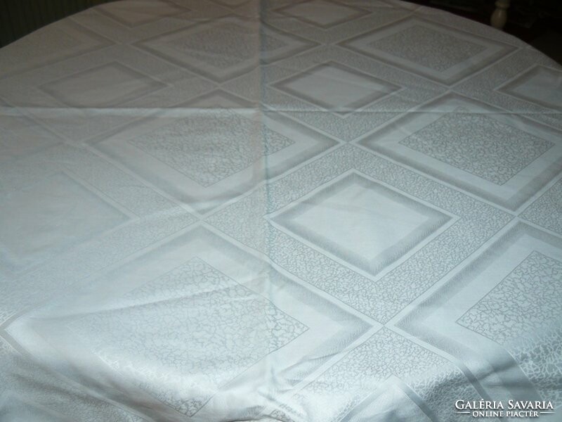 Charming white damask pillowcase