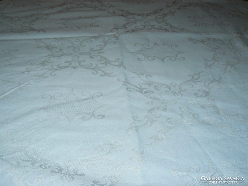 Beautiful antique baroque Toledo pattern light blue damask pillowcase