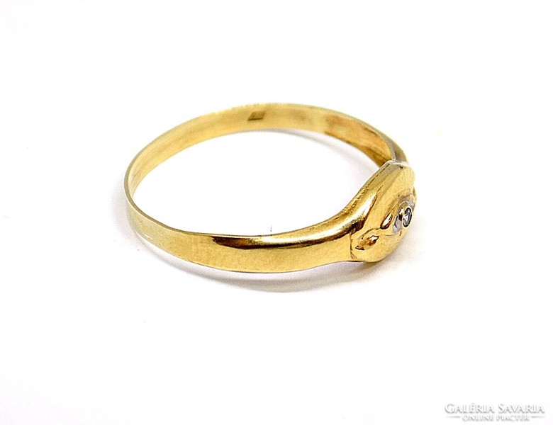 Stoned gold ring (zal-au119980)