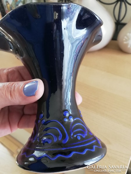 Verseghy Ferenc kék váza