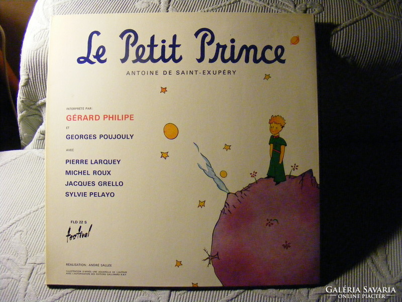 Antoine de saint-exupéry - le petit prince - soundtrack in French - Philippe Gérard