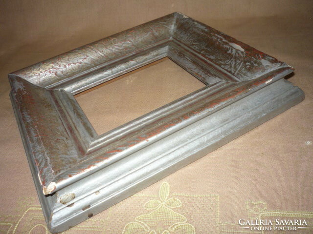 Antique silver picture frame 2302 07