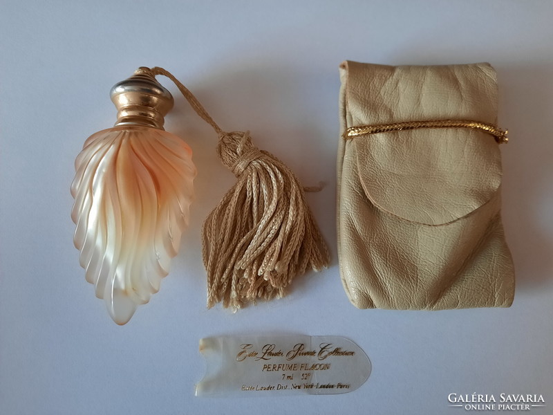 Estee Lauder PRIVATE COLLECTION vintage parfüm 1973 -  bőr tokjában NAGYON RITKA
