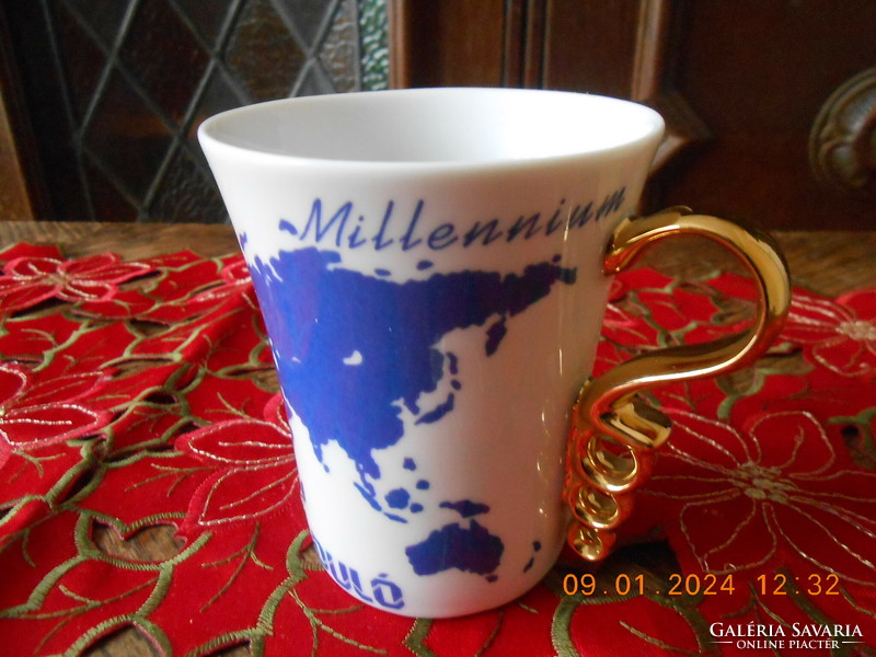 Hollóházi mug, millennium millennium