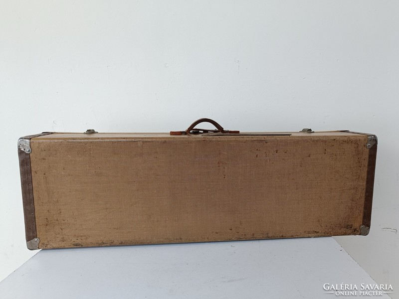 Antik bőrönd koffer jelmez film színház kellék különleges méretű megkímélt állapotú 745 8370