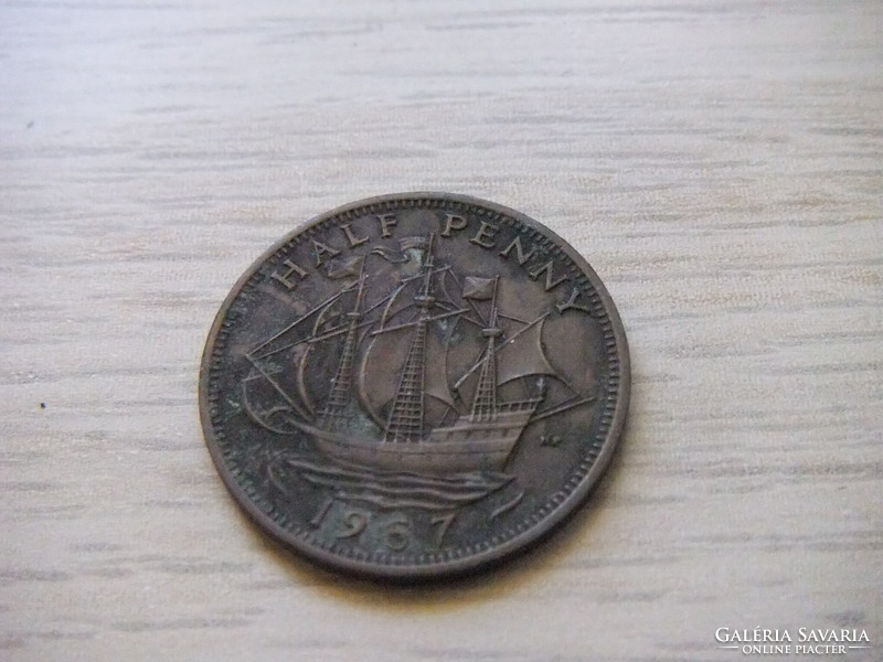1/2 Penny 1957 England