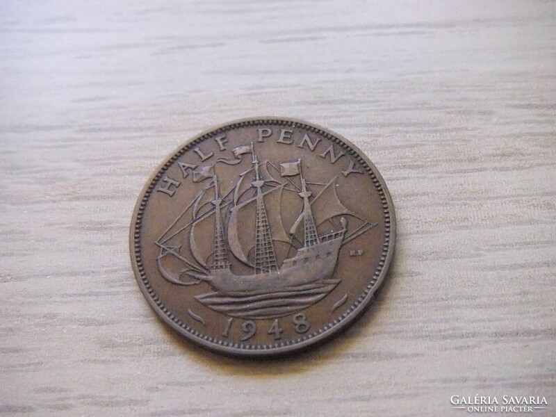 1/2  Penny   1948     Anglia