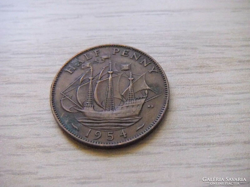 1/2 Penny 1954 England