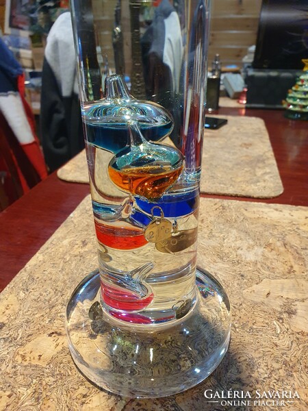 Huge (64cm!) Spectacular decorative tabletop Galileo thermometer at a third of the price